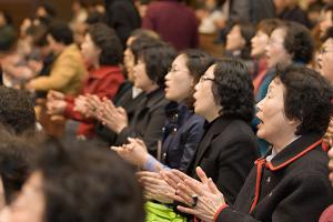  고난주간특별성회 첫째날 오전