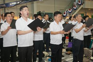  하계대성회 마지막날 폐회예배