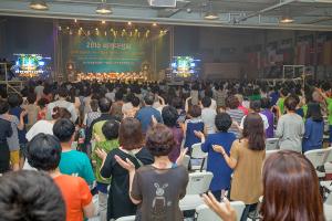  하계대성회 셋째날 저녁(저녁예배, 찬양기도회, 둘러보기) 