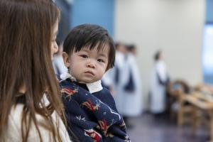  성탄절 성례식(세례, 유아세례, 입교, 학습)