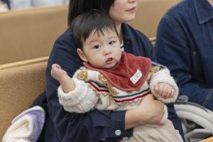  성탄절 성례식(세례, 유아세례, 입교, 학습)
