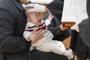  성탄절 성례식(세례, 유아세례, 입교, 학습)