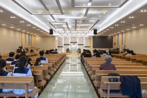  주일 부활절 세례예식