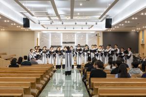  주일 부활절 세례예식