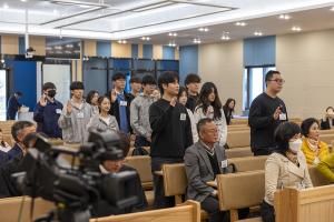  주일 부활절 세례예식